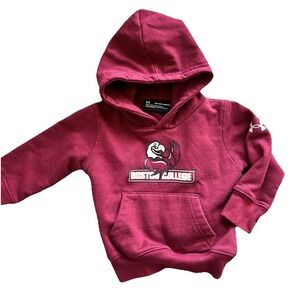 Baby Boston College Eagles Under Armour Hoodie Sz 6 months Pullover Sweatshirt
